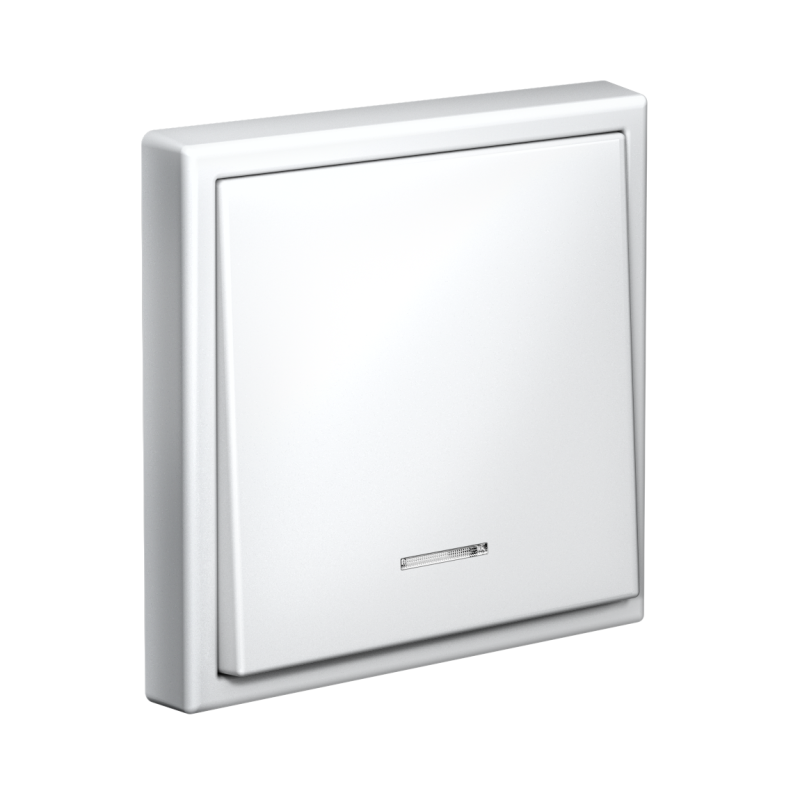  Выключатель кнопочный 1-кл. ArtGallery 10А с подсветкой механизм бел. SE GAL000116 фото в каталоге от BTSprom.by