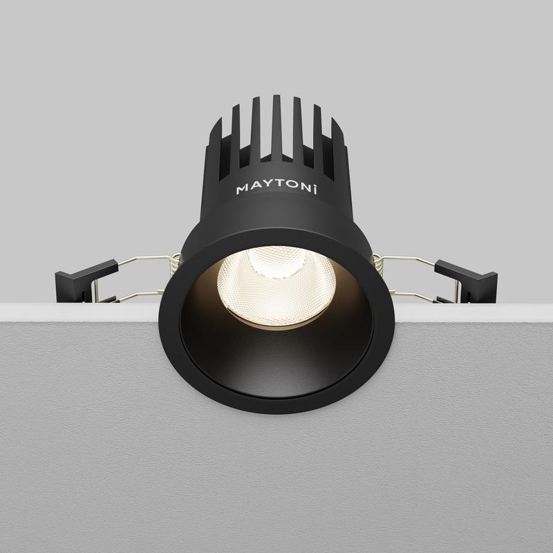  Светильник Dip 15Вт 4000К 50град. встраив. Maytoni DL117-15W-4K-B фото в каталоге от BTSprom.by