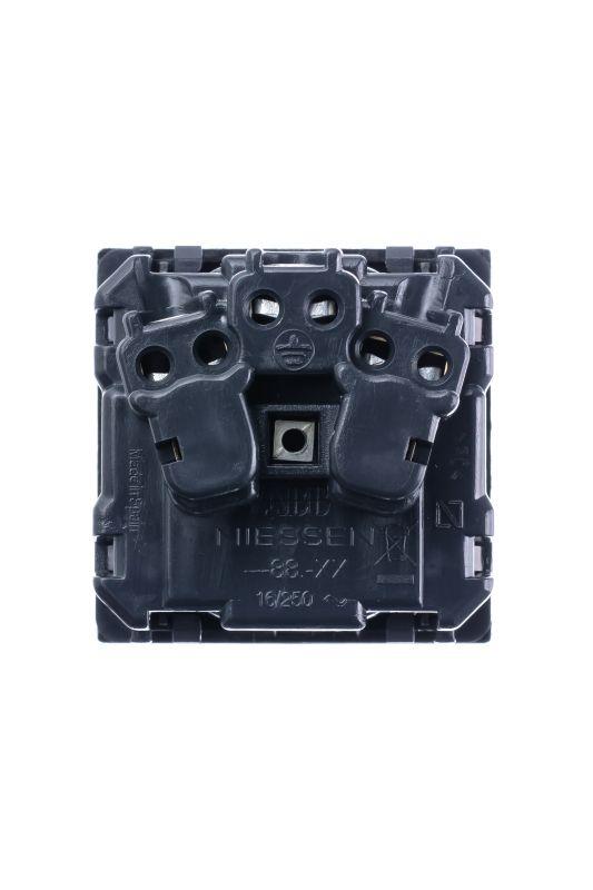  Розетка 1-м СП 2мод. Zenit 16А IP21 250В с заземл. Schuko защ. шторки с крышкой механизм серебр. ABB 2CLA228810N1301 фото в каталоге от BTSprom.by