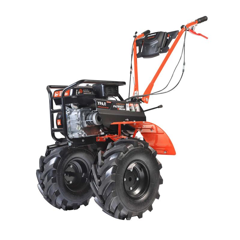 мотоблок бензиновый урал (колеса extreme) patriot 440107581 от BTSprom.by