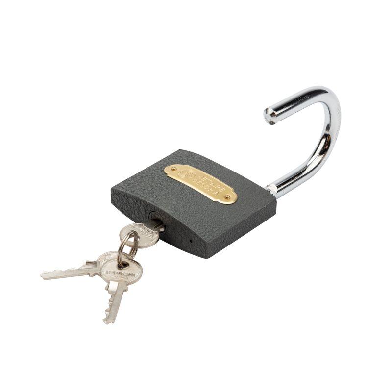  Замок навесной "Чугун" 75мм ЧЕТЫРЕ СЕЗОНА 79-0007 фото в каталоге от BTSprom.by