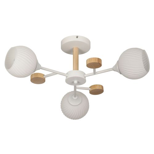  Люстра Chiara 9180-303 60Вт 3хE27 модерн Rivoli Б0068427 фото в каталоге от BTSprom.by