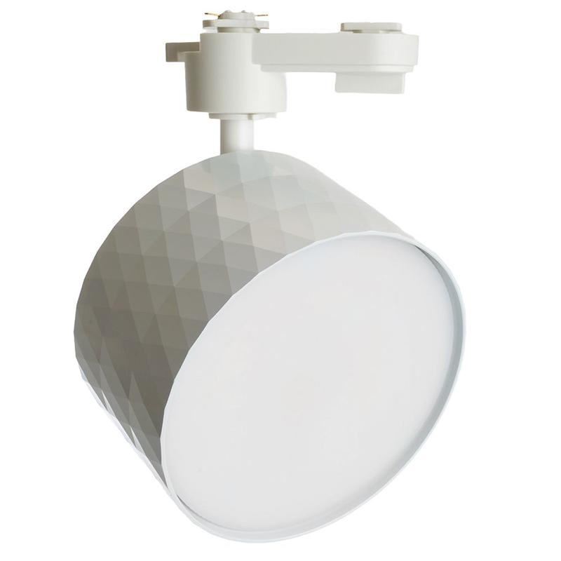 светильник трековый al177 prism под лампу gx70 бел. feron 48700 от BTSprom.by