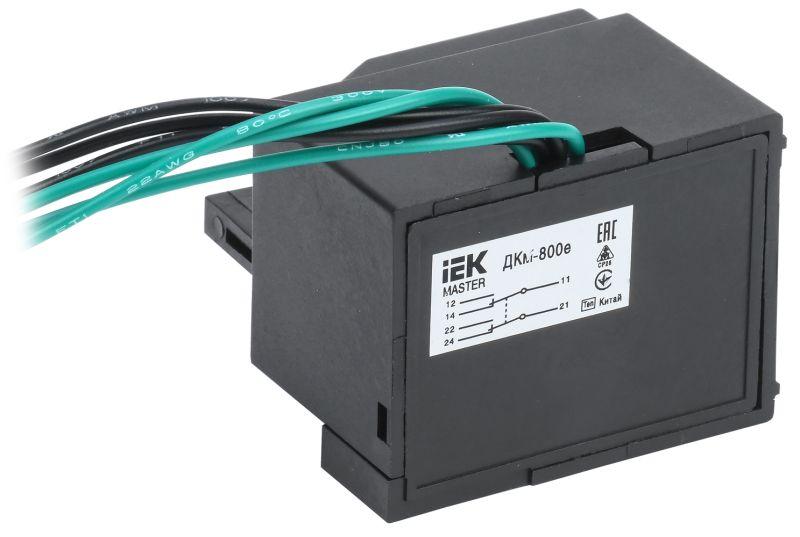 контакт дополнительный дкм-800е (дкм-40) master электрон. расцеп. iek sva71d-dk-1-02 от BTSprom.by