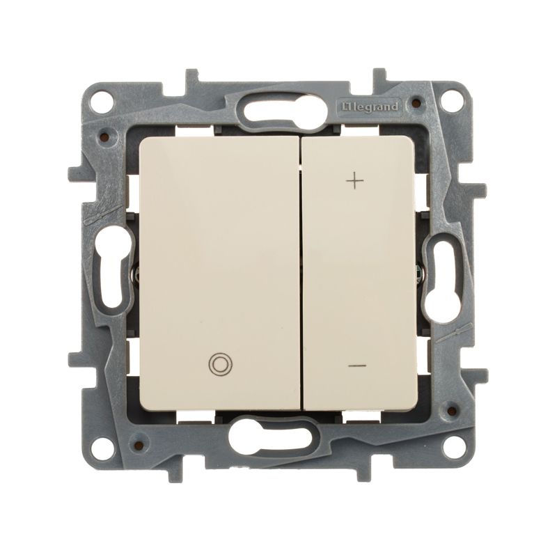  Механизм светорегулятора нажимного СП Etika 400Вт сл. кость. IEK 672318 фото в каталоге от BTSprom.by