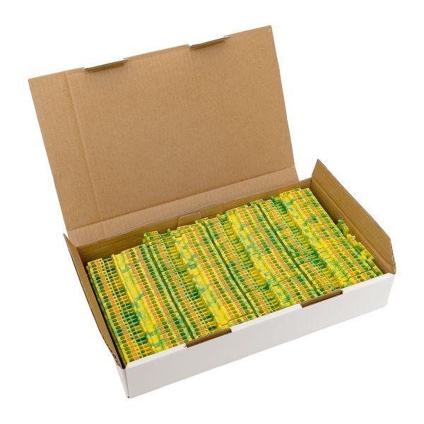  Колодка клеммная пружинная 1.5 Push-in 3 вывода земля EKF PIT-1.5-3-pe фото в каталоге от BTSprom.by