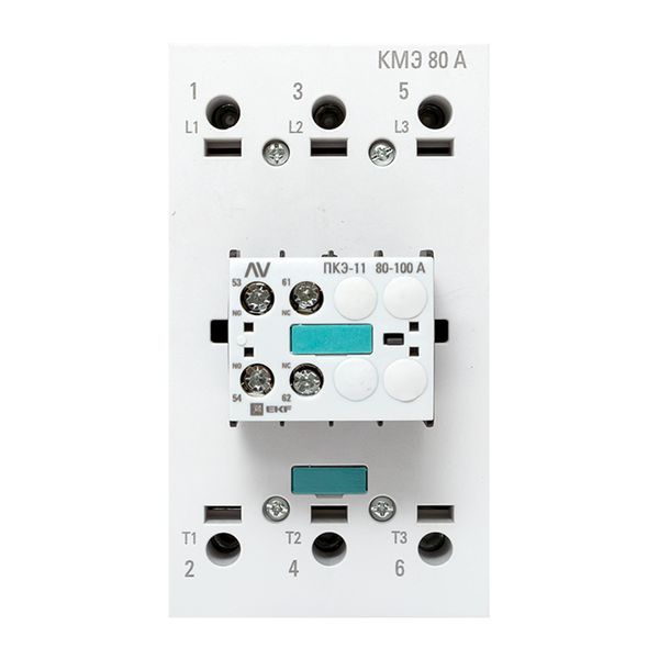  Комплект КМЭ 80А кат. 400В АС 1НО+1НЗ AVERES EKF ctr-s-80-00-400-av-22 фото в каталоге от BTSprom.by