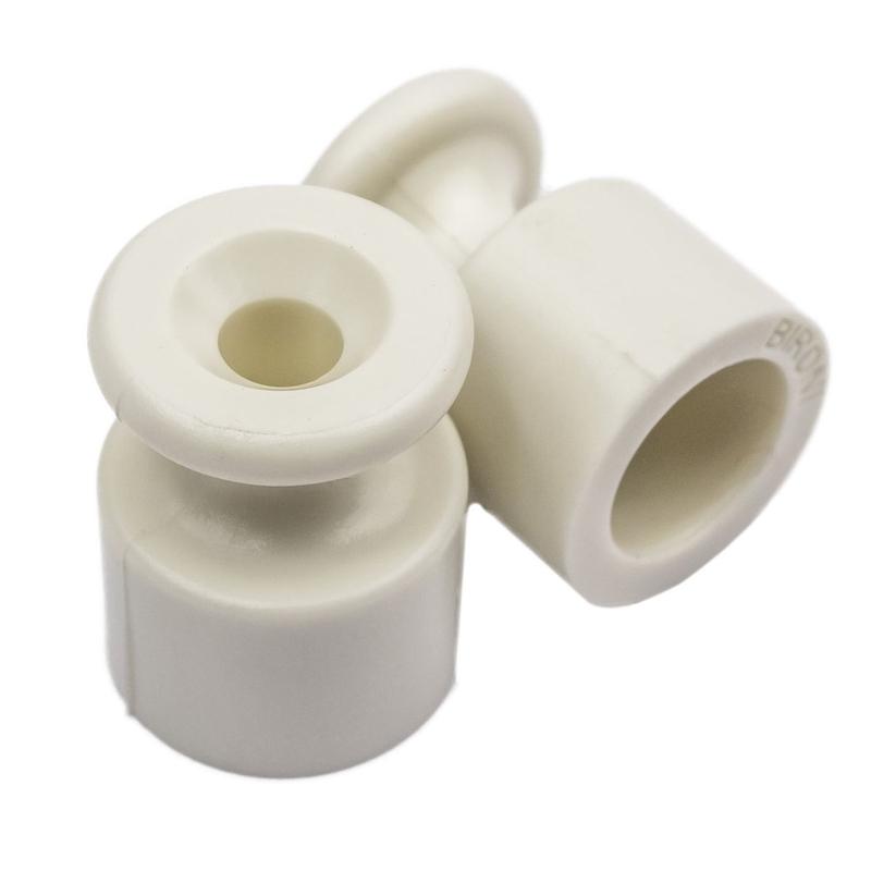 изолятор оп пластик сл. кость (уп.10шт) bironi b1-551-211-10 от BTSprom.by