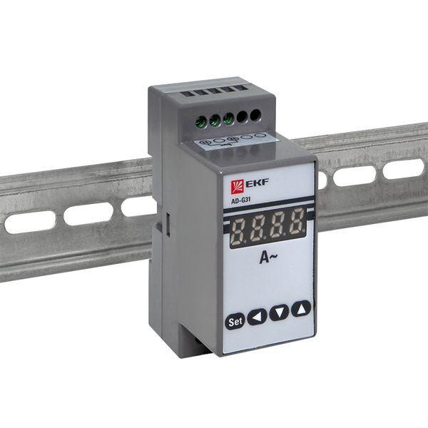  Амперметр цифровой AD-G31 1ф на DIN EKF ad-g31 фото в каталоге от BTSprom.by