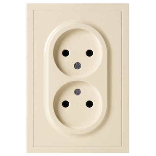 розетка 2-м без заземл. сп 16а ip20 250в galaxy слон. кость эра б0071698 от BTSprom.by