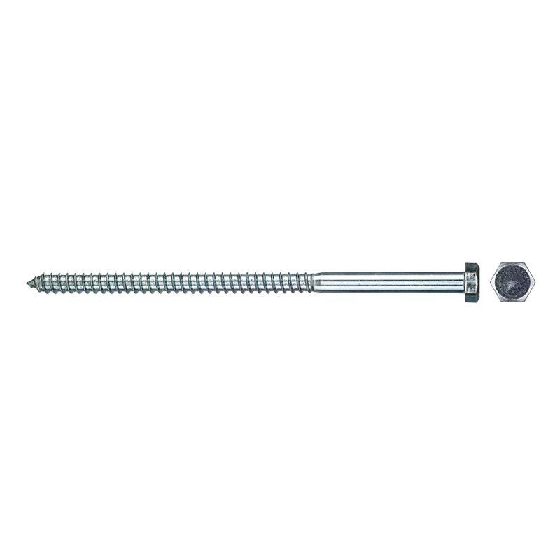 шуруп сантехнический 12х300 din 571 tech-krep/zitar 909647 от BTSprom.by