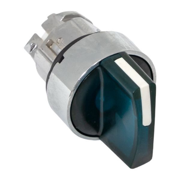  Механизм переключателя исполнительный ХB4 син. на 2 полож. возвратный без фиксации без подсветки с короткой ручкой PROxima EKF XB4BD2L-B фото в каталоге от BTSprom.by