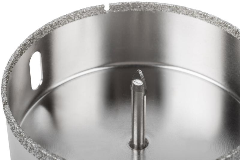  Коронка кольцевая алмазная по керамограниту камню и кафелю 110х70мм с центровочным сверлом FIT 16231 фото в каталоге от BTSprom.by