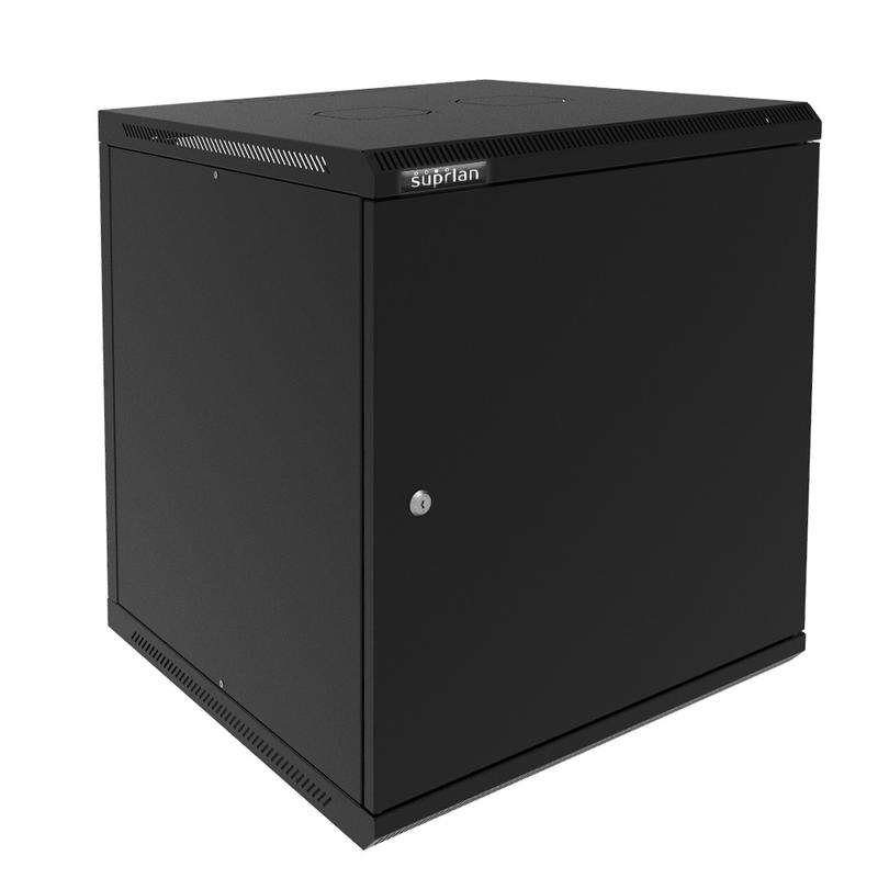 шкаф телекоммуникационный настенный твс-12u-600-600-мр-9005 suprlan 05-2127-b от BTSprom.by