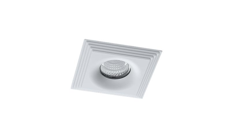 рамка nc1760sq-fw mr16 (line-sq5-fw) встраив. матов. бел. designled 00-00001732 от BTSprom.by