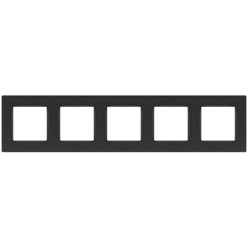 рамка 5-м 12-5205-12 классик графит эра б0067784 от BTSprom.by