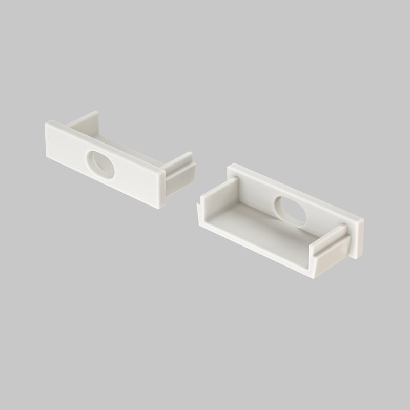  Комплект заглушек для профиля ALM003S-2M (уп.10шт) Maytoni ALM003EC фото в каталоге от BTSprom.by