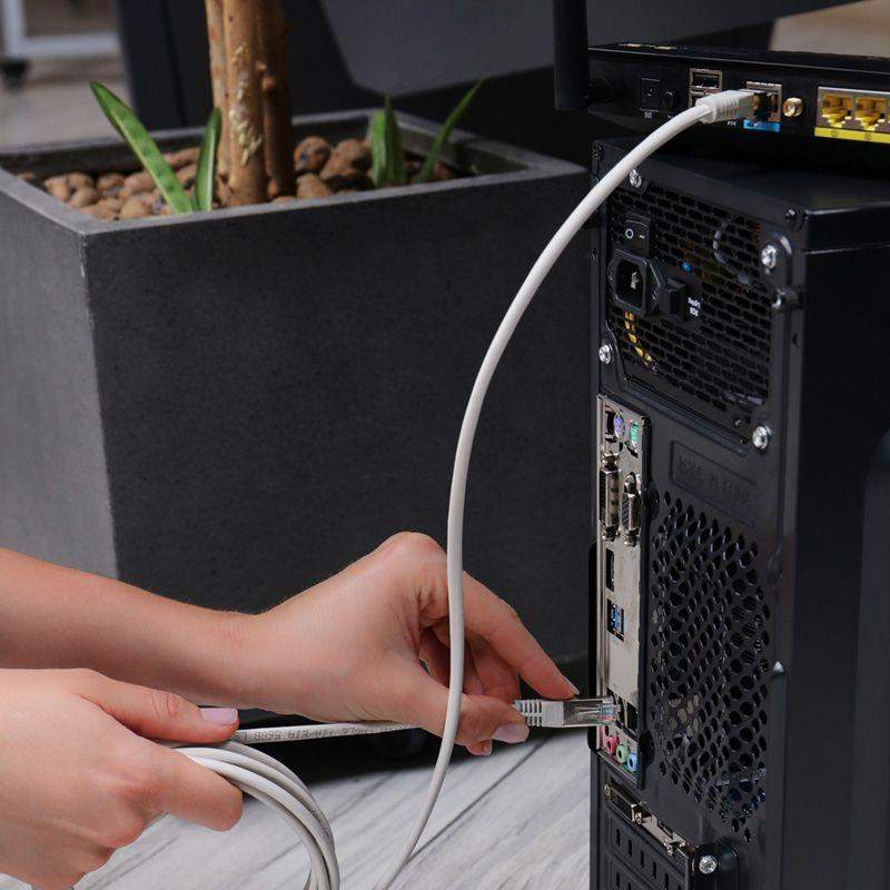  Патч-корд F/UTP кат.5e RJ45-RJ45 LSZH экранир. 3м сер. Rexant 18-8006-1 фото в каталоге от BTSprom.by