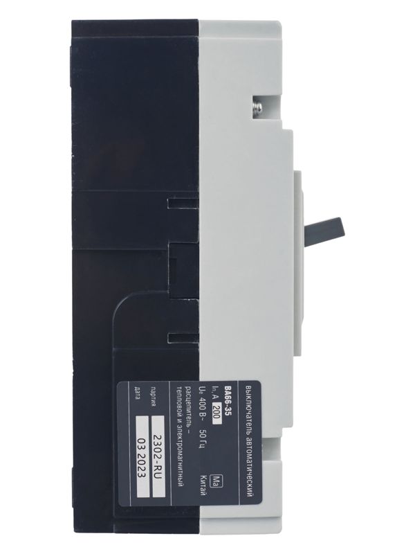  Выключатель автоматический 3п 200А 25кА ВА66-35 GENERICA SAV30-3-0200-G фото в каталоге от BTSprom.by