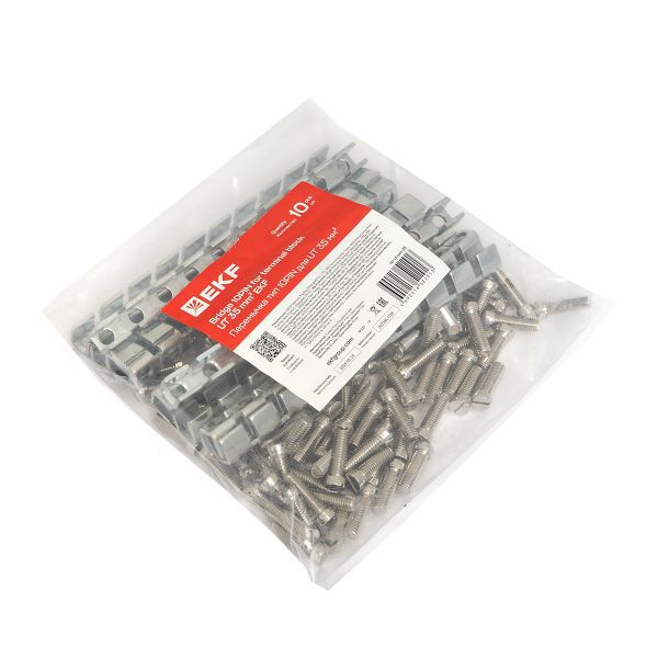  Перемычка тип 10PIN для UT 35кв.мм (уп.10шт) EKF scr-ut-jum-35 фото в каталоге от BTSprom.by