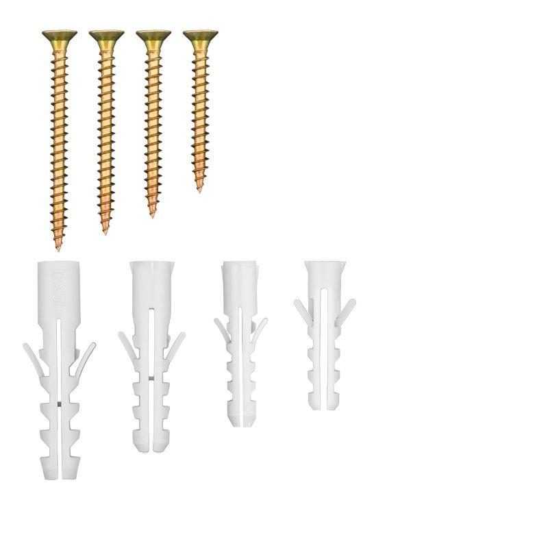  Набор саморезов и дюбелей для ДСП (уп.170шт) Kranz KR-01-3101-06 фото в каталоге от BTSprom.by