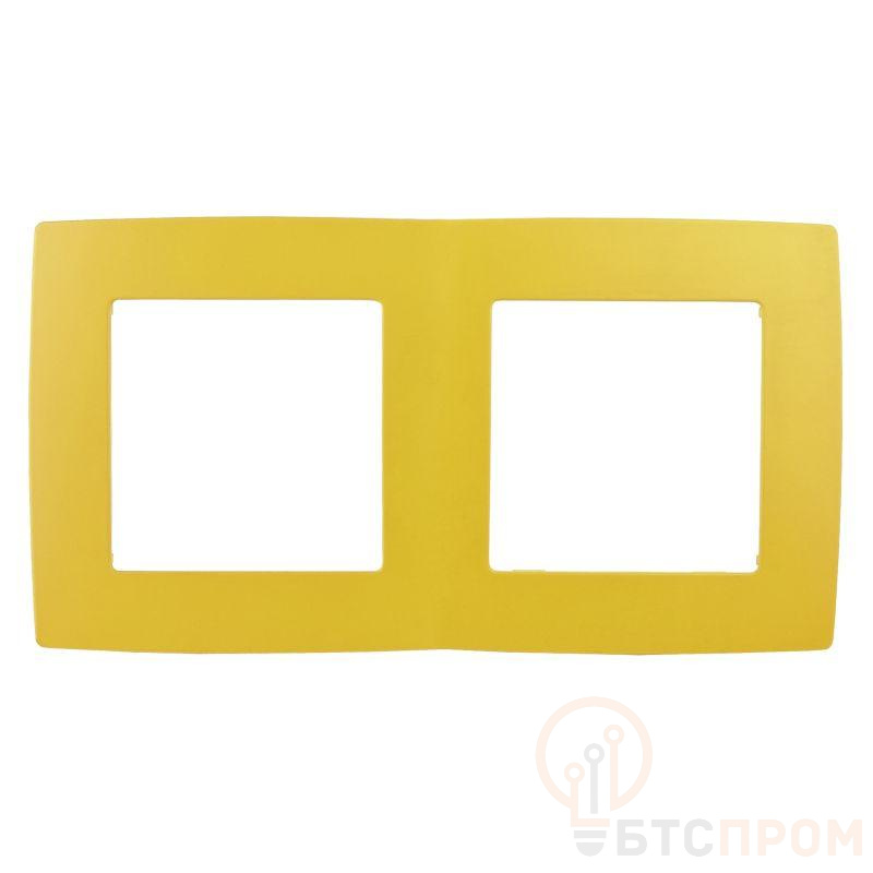 Рамка 2-м 12-5002-21 желт. ЭРА Б0019395 фото в каталоге от BTSprom.by  Рамка 2-м 12-5002-21 желт. ЭРА Б0019395 фото в каталоге от BTSprom.by