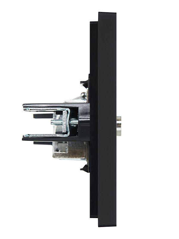  Розетка TV оконечная FORTE&PIANO FP128 черн. IEK FP-A10-O-K02 фото в каталоге от BTSprom.by