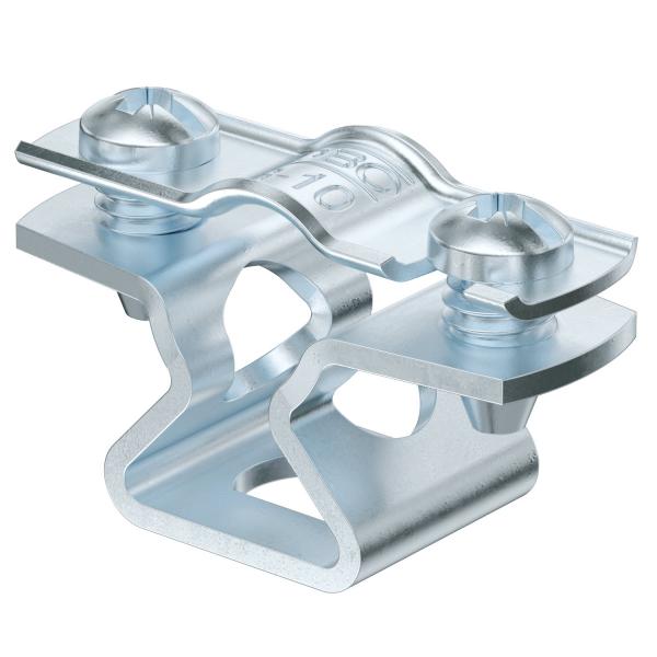 скоба крепежная дистанционная 8-10мм (с продольным отверстием) с гальванич. покрытием obo 1362754 от BTSprom.by