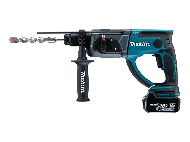 аккум. перфоратор makita lxt dhr 202 rf в чем. (18.0 в, 1 акк., 3.0 а/ч li-ion, 1.9 дж, вес 3.5 кг) dhr202rf от BTSprom.by