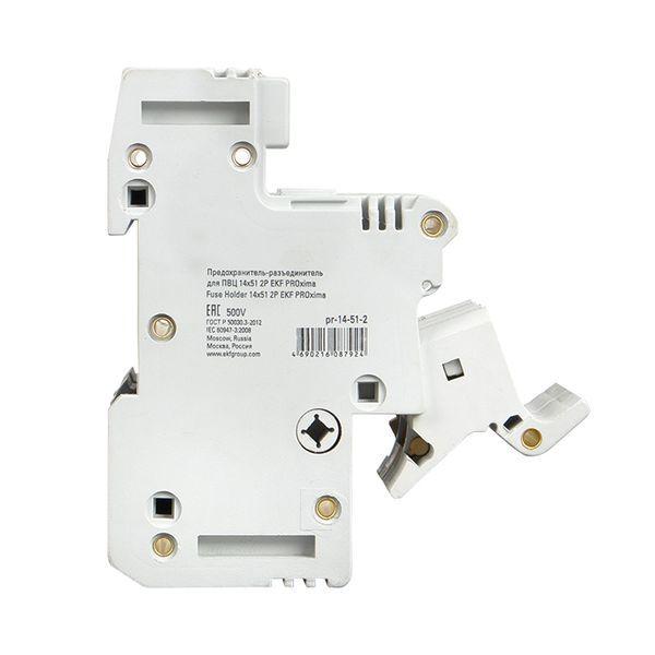  Предохранитель-разъединитель для ПВЦ 14х51 2п EKF pr-14-51-2 фото в каталоге от BTSprom.by