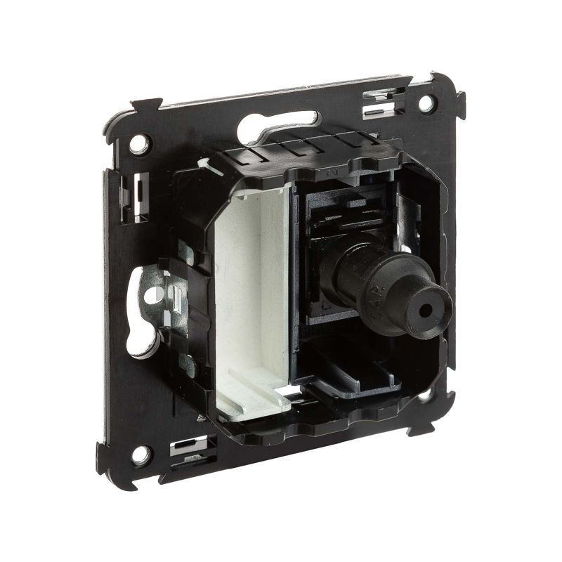  Розетка телевизионная одиночная TV СП 2мод. Avanti "Закаленная сталь" DKC 4404503 фото в каталоге от BTSprom.by