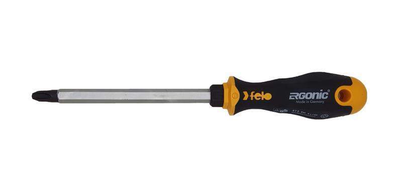 Отвертка крестовая с шестигранным лезвием Ergonic PH 4х150 FELO 41240540 фото в каталоге от BTSprom.by  Отвертка крестовая с шестигранным лезвием Ergonic PH 4х150 FELO 41240540 фото в каталоге от BTSprom.by