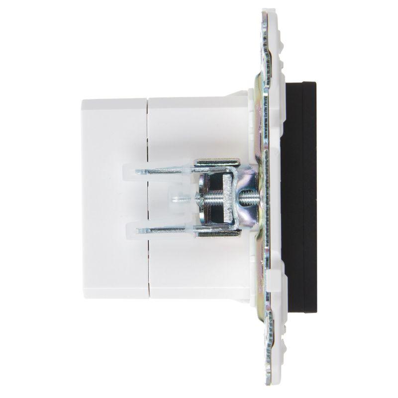  Розетка USB A+A 3.1А SKANDY SK-R15Bl черн. IEK SK-U21-D31-K02 фото в каталоге от BTSprom.by