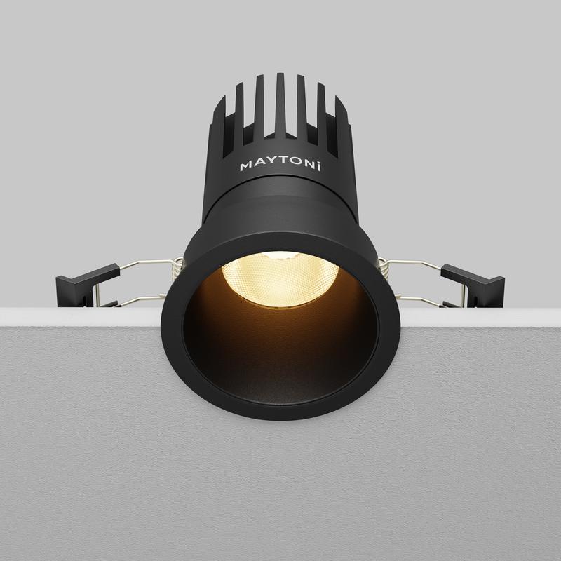  Светильник Dip 15Вт 2700К 50град. встраив. Maytoni DL118-15W-2.7K-B фото в каталоге от BTSprom.by