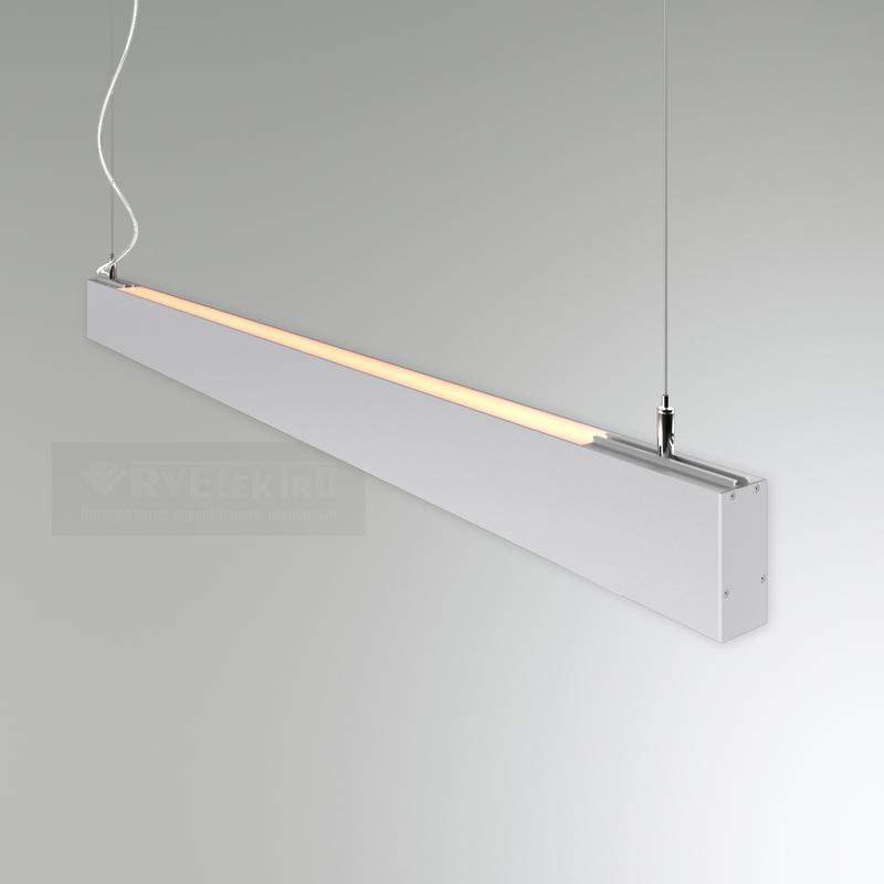 светильник светодиодный rve-pls3775-980-n 52вт 4000к 980х37х75мм накладной черн. rvelektro rve00001729 от BTSprom.by