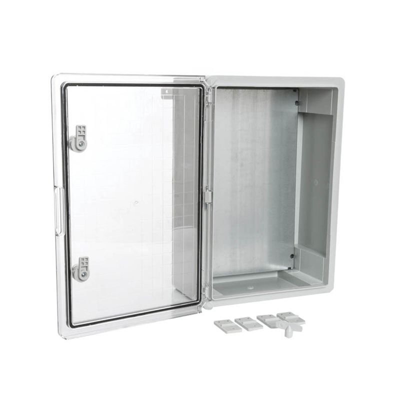 корпус пластиковый с монтажной панелью щмп ip65 прозр. дверь 500х350х190 промрукав pr08.26492 от BTSprom.by