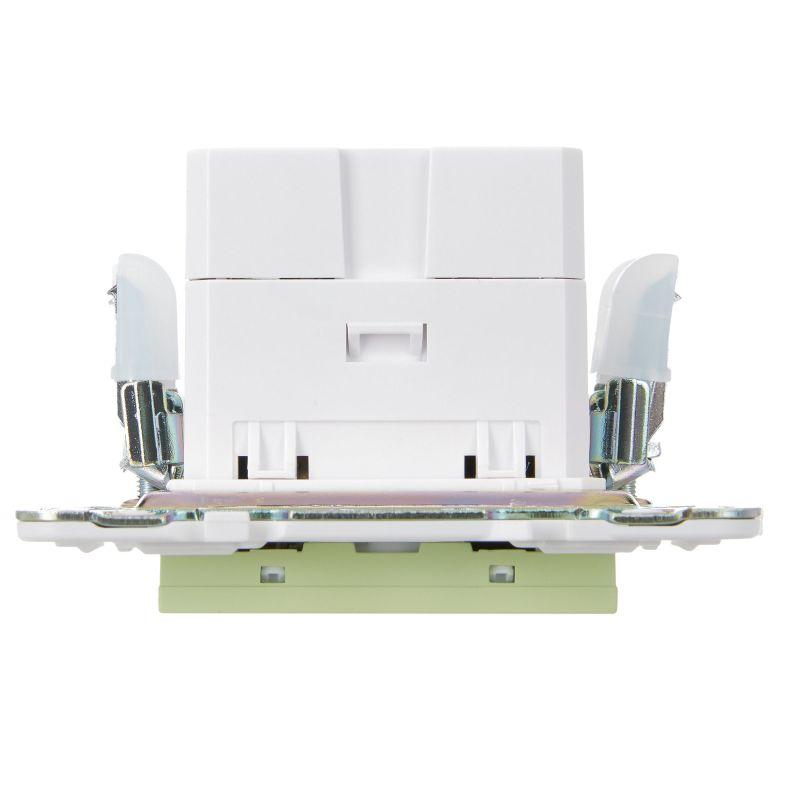  Розетка USB A+C 18Вт SKANDY SK-R13G мятный IEK SK-U22-018-K06 фото в каталоге от BTSprom.by