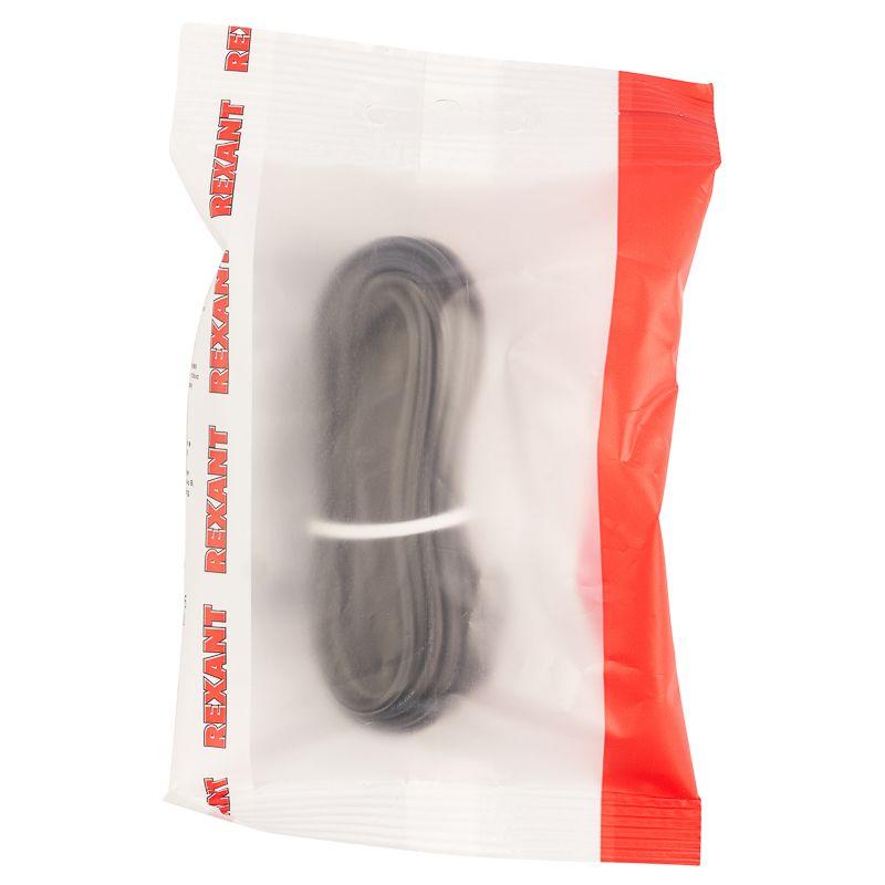  Провод автомобильный ПГВА/ПВАМ 1.0 черн. (уп.5м) Rexant 01-6526-2-5 фото в каталоге от BTSprom.by