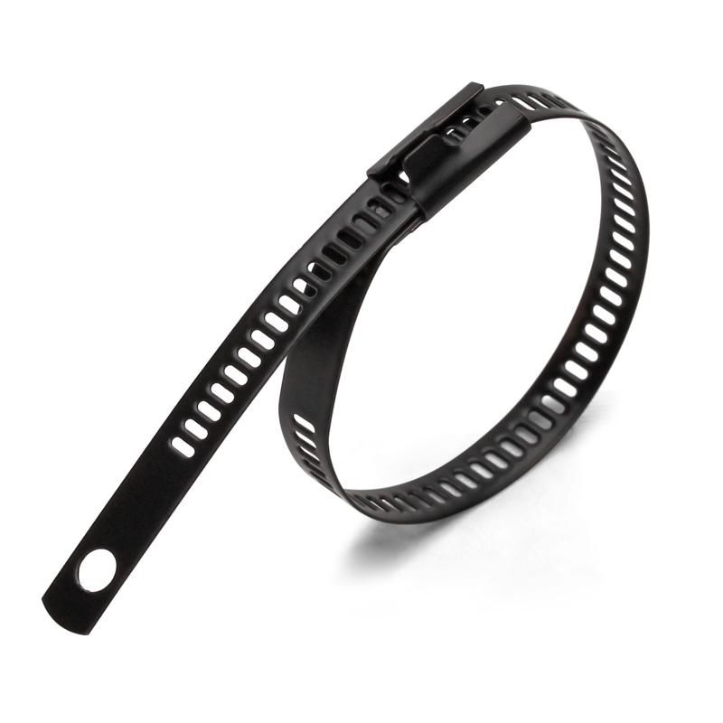 хомут кабельный скл-п (316) 7х200 стальной лестничного типа с покрытием (уп.100шт) fortisflex 74156 от BTSprom.by