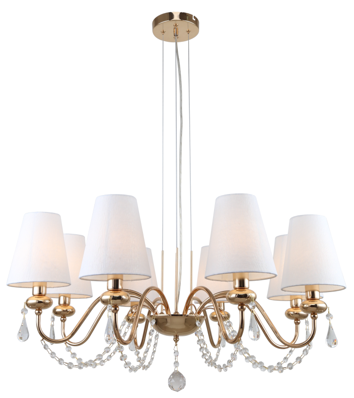 люстра becky 2066-308 8хe14 40вт классика rivoli б0055464 от BTSprom.by