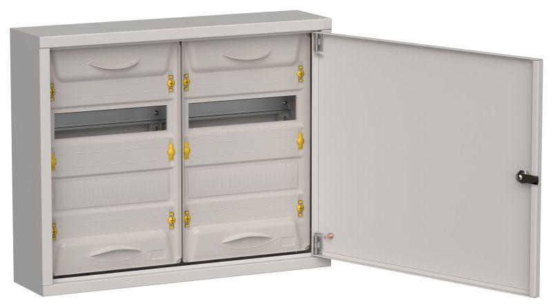 корпус щрн-48 (2х24) titan 5 460х570х140 ip31 метал. сер. iek ti5-50-n-2x024-31-7035 от BTSprom.by