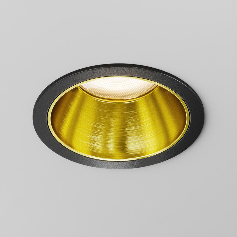  Рамка-отражатель декоративная для светильников Alfa LED латунь Maytoni Ring12-15W-RD-BS фото в каталоге от BTSprom.by
