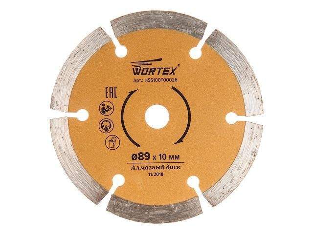 диск пильный по керамике 89x10 мм hs s100 t wortex для hs 2865 от BTSprom.by