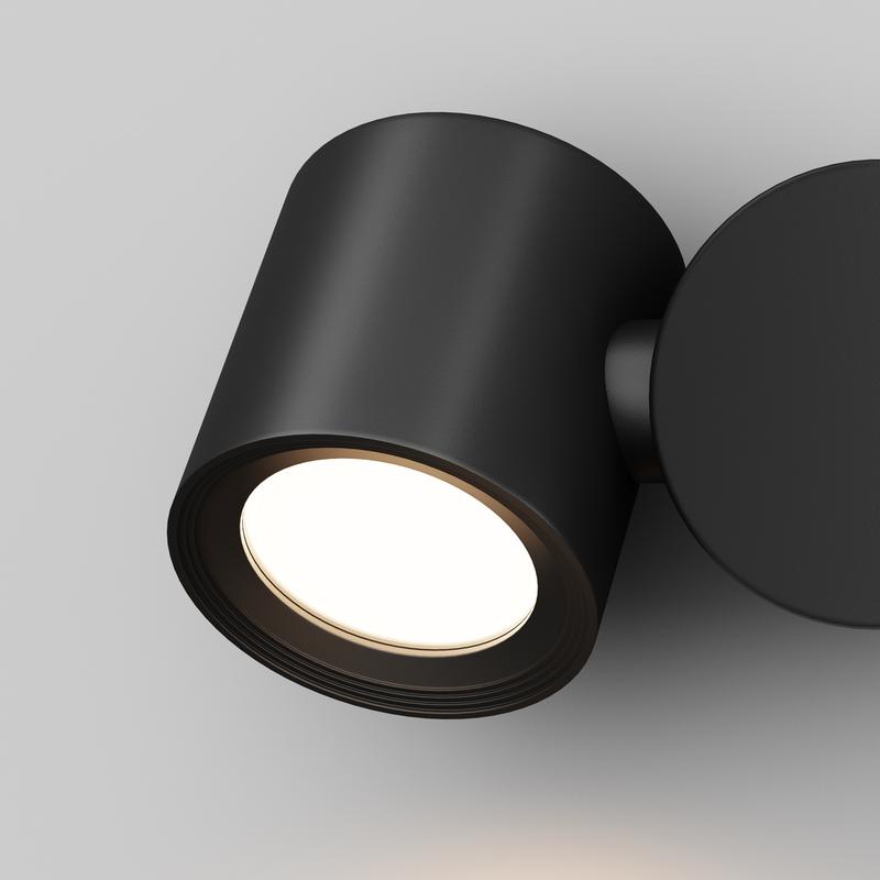  Светильник Wall Street 1х50Вт GU10 IP54 бра настен. Maytoni O010WL-01B фото в каталоге от BTSprom.by