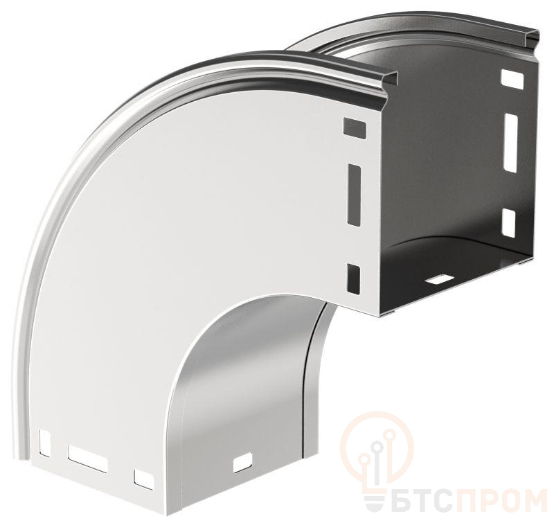 Угол для лотка плавный 90град. 150х100 В20 ESCA В20 IEK CPV41-0-90-100-150 фото в каталоге от BTSprom.by Угол для лотка плавный 90град. 150х100 В20 ESCA В20 IEK CPV41-0-90-100-150 фото в каталоге от BTSprom.by