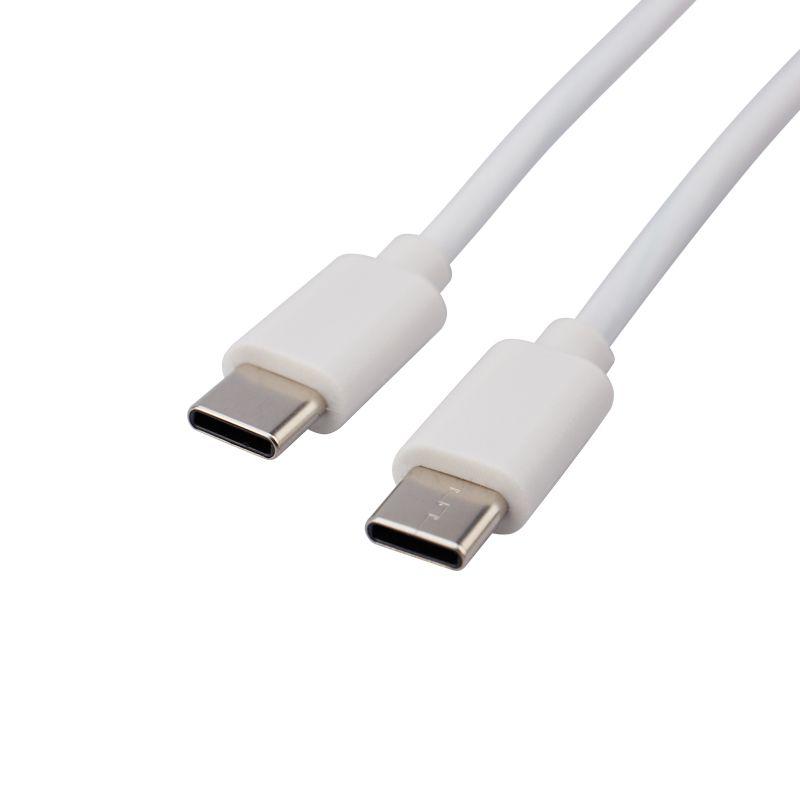  Кабель Type-C-Type-C PD 45W/1m/PVC/white Rexant 18-1830 фото в каталоге от BTSprom.by