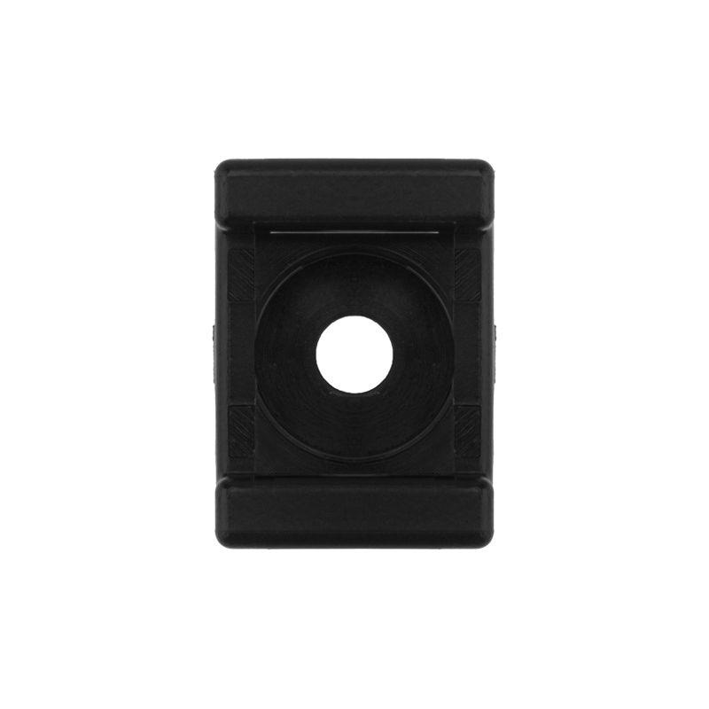  Площадка для крепления стяжки 22х16мм (ПС-2) черн. (уп.10шт) Rexant 07-2103-10 фото в каталоге от BTSprom.by