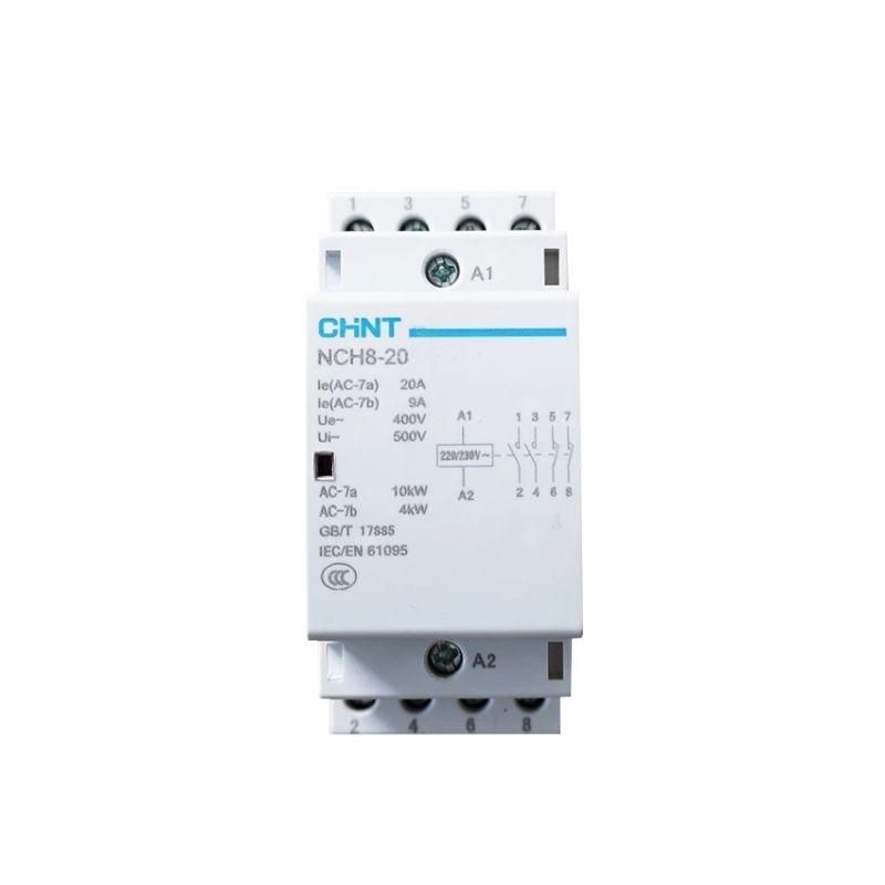 контактор модульный nch8-20/22 20а 2нз+2но ac 220/230в 50гц (r) chint 256087 от BTSprom.by