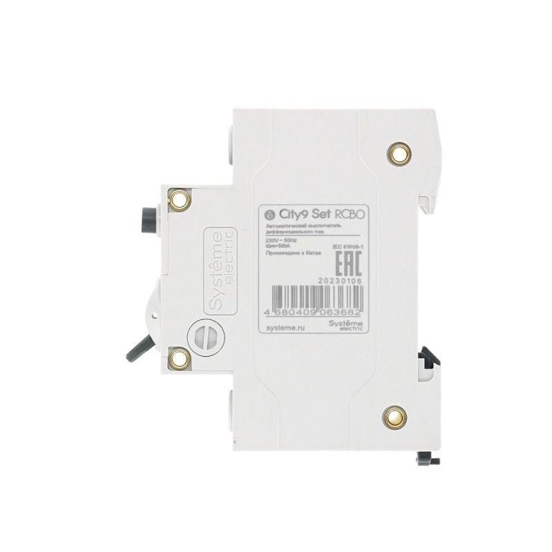  Выключатель автоматический дифференциального тока 2п (1P+N) C 40А 30мА тип AC 4.5кА City9 Set 230В SE C9D34640 фото в каталоге от BTSprom.by