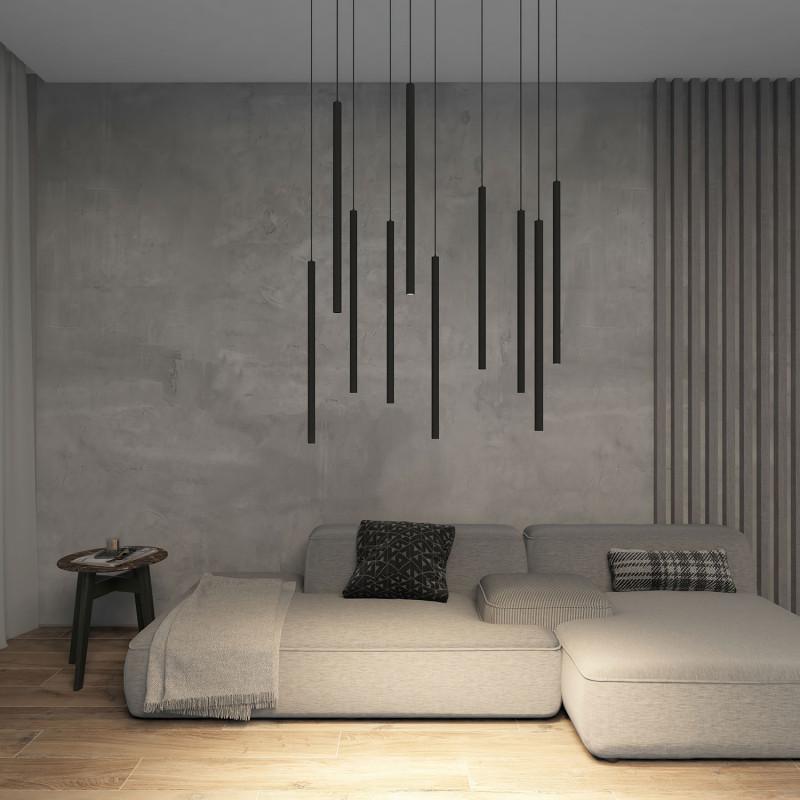  Светильник 5Вт 4000К IP20 подвесной со встроен. светодиодом алюм. черн. DENKIRS 680445 фото в каталоге от BTSprom.by